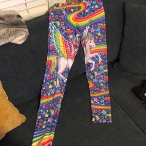 Rage On Unicorn Leggings Sz M